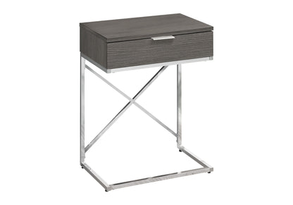 Accent Side Table, Storage Drawer, Spacious Tabletop, Contemporary & Modern