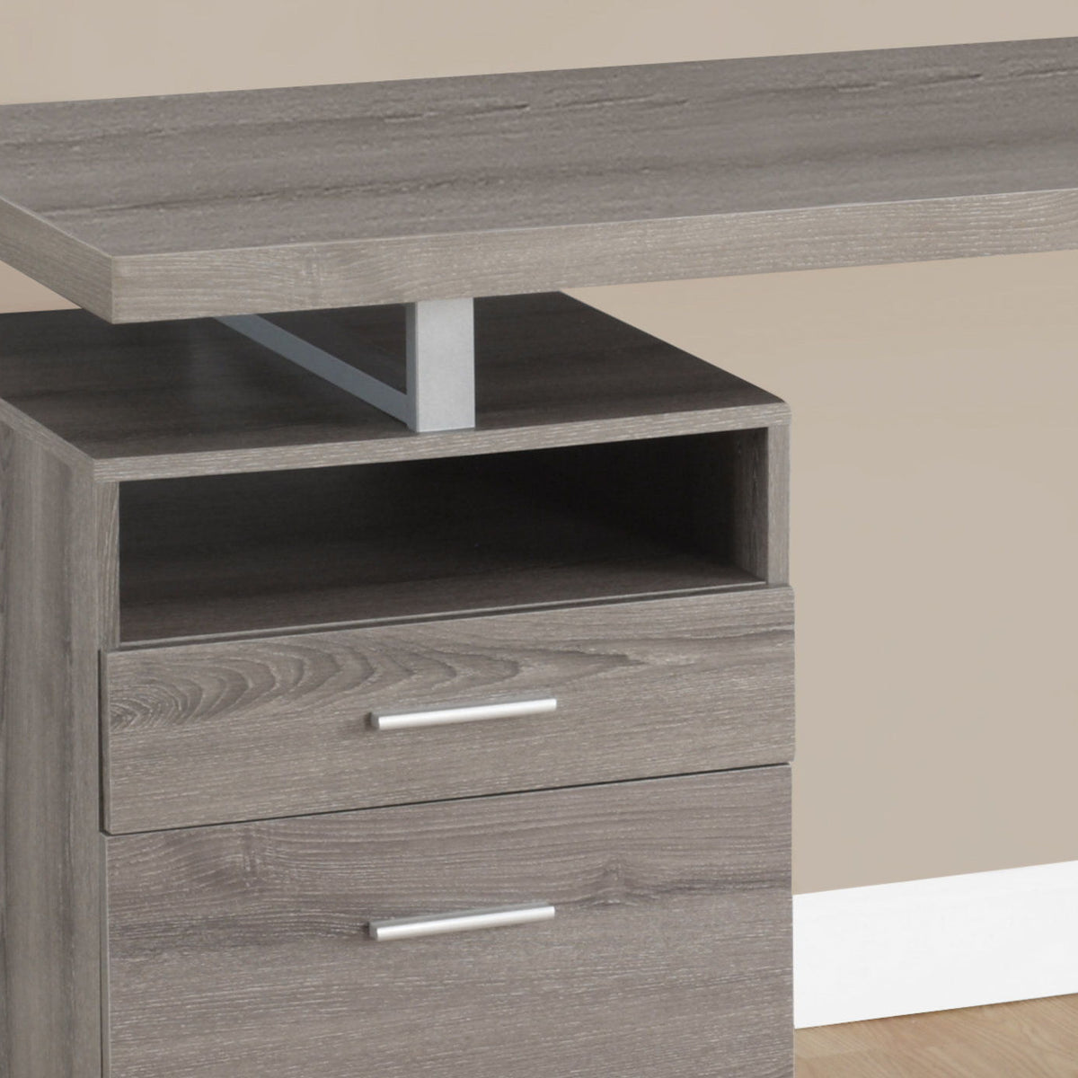 Computer Desk For Home Office, Laptop, Left Right Set - Up, Storage Drawers, Contemporary & Modern