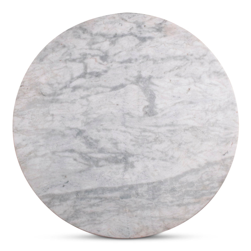 Tori - Outdoor Bar Table - White Marble