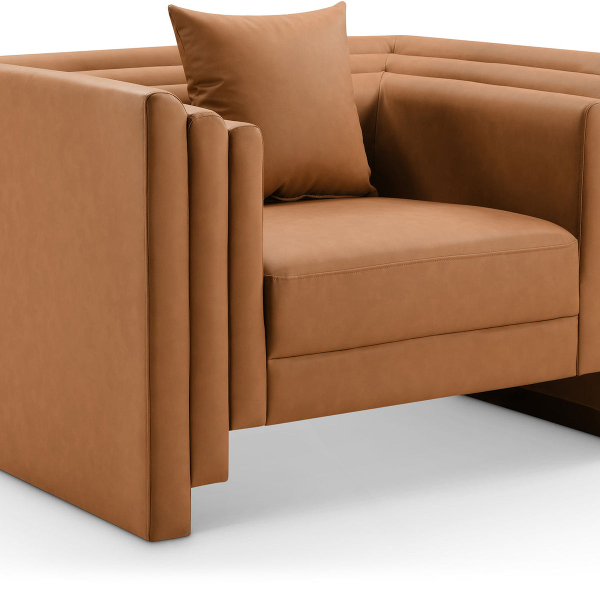 Everett - Vegan Leather Upholstered Chair