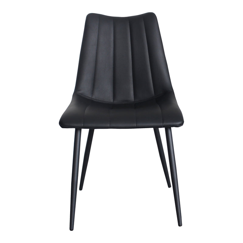 Alibi - Dining Chair (Set of 2) - Matte Black