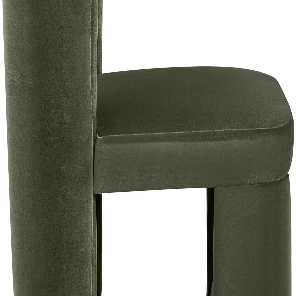 Zuno - Velvet Performance Fabric Upholstered Dining Chair (Set of 2)