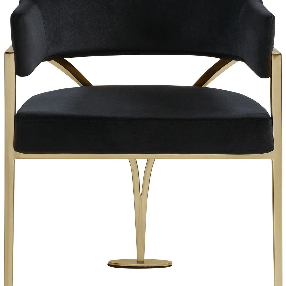 Madelyn - Dining Chair (Set of 2) - Brushed Brass