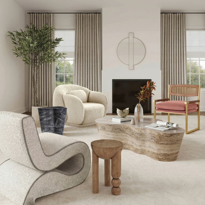 Slab - Tall Side Table