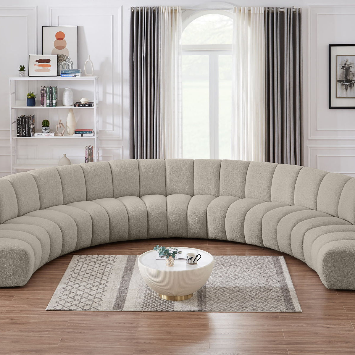 Infinity - 7 Piece Boucle Modular Sectional