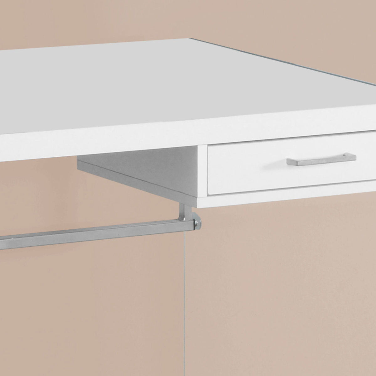 Contemporary Design Computer Desk For Home Office, Storage Drawers