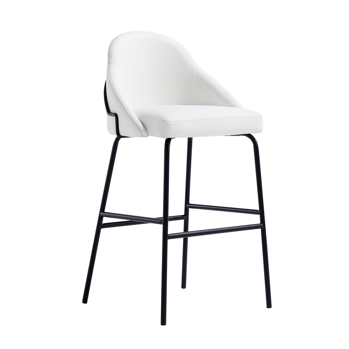 Manhattan Gracie - Barstool With Black Base