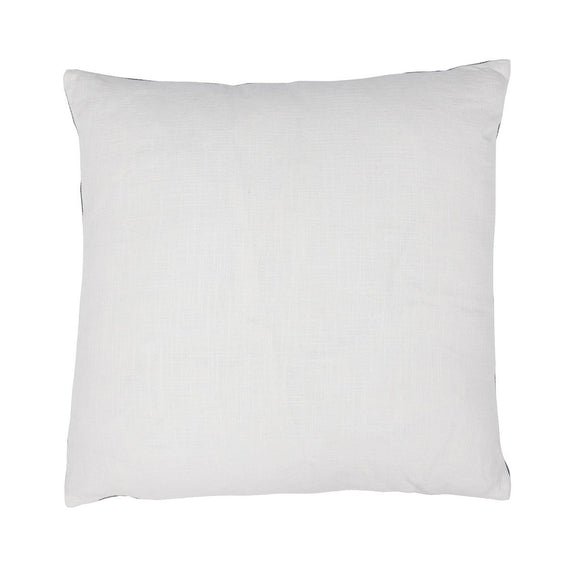 22 x 22 in solid white textured throw pillow cover