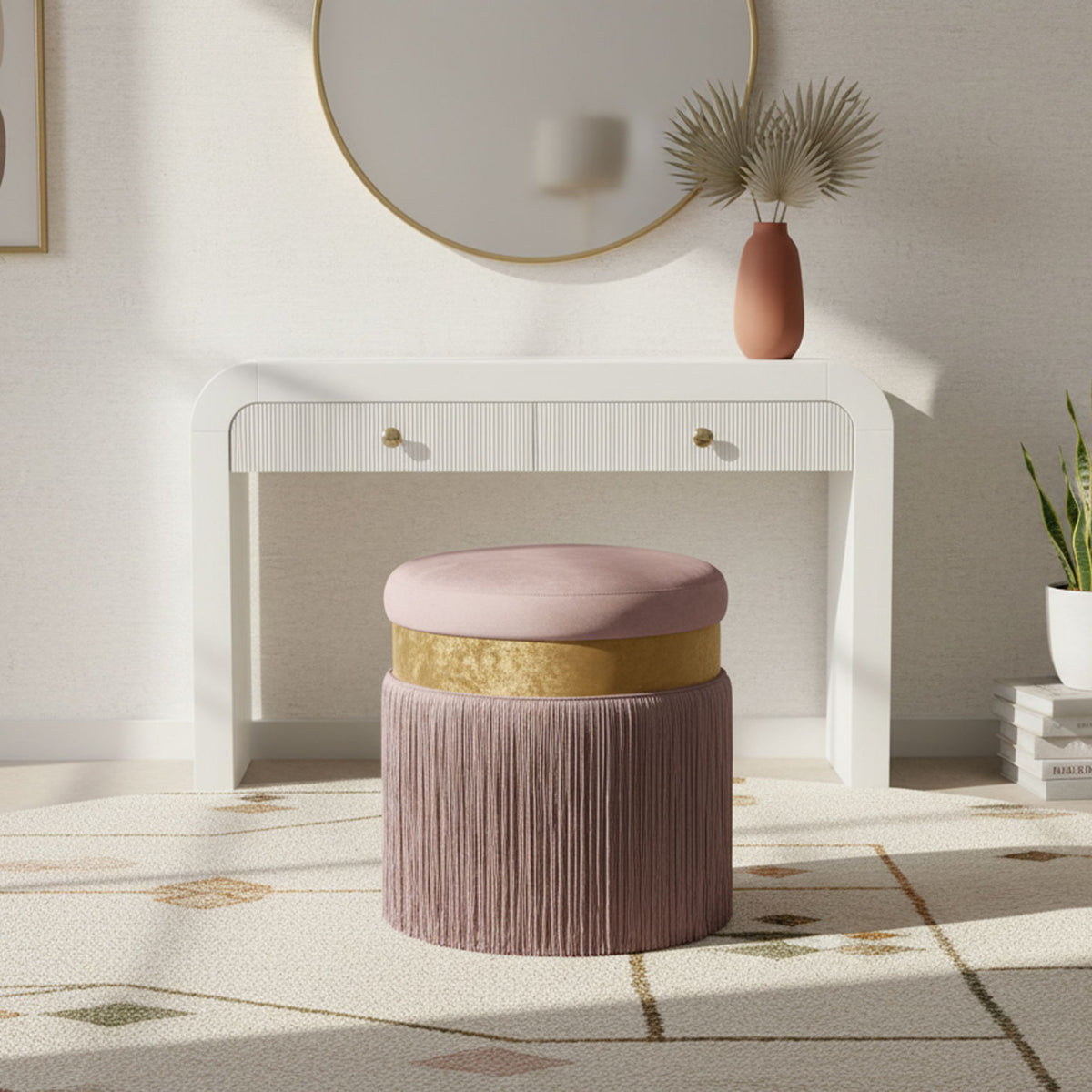 Yasmine - Stool Ottoman