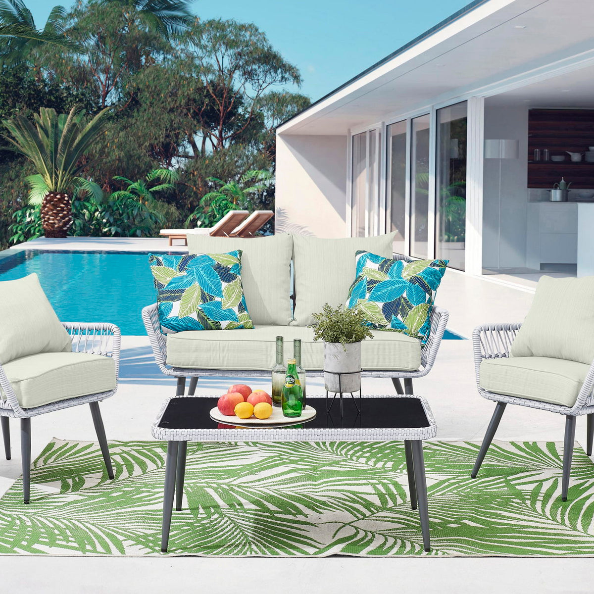 Manhattan Portofino - 4-Piece Conversation Set