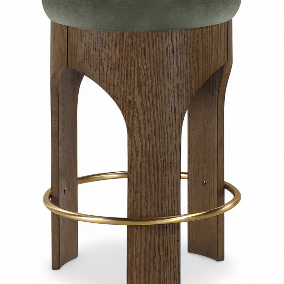 Bocceli - Counter Stool - Brown Base