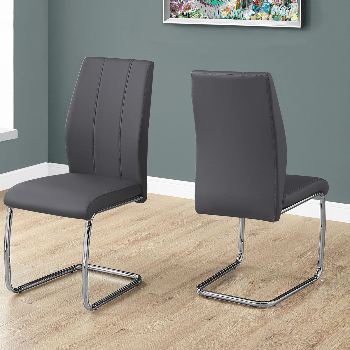 Dining Chair, Side Upholstered For Dining Room, Contemporary & Modern (Set of 2)
