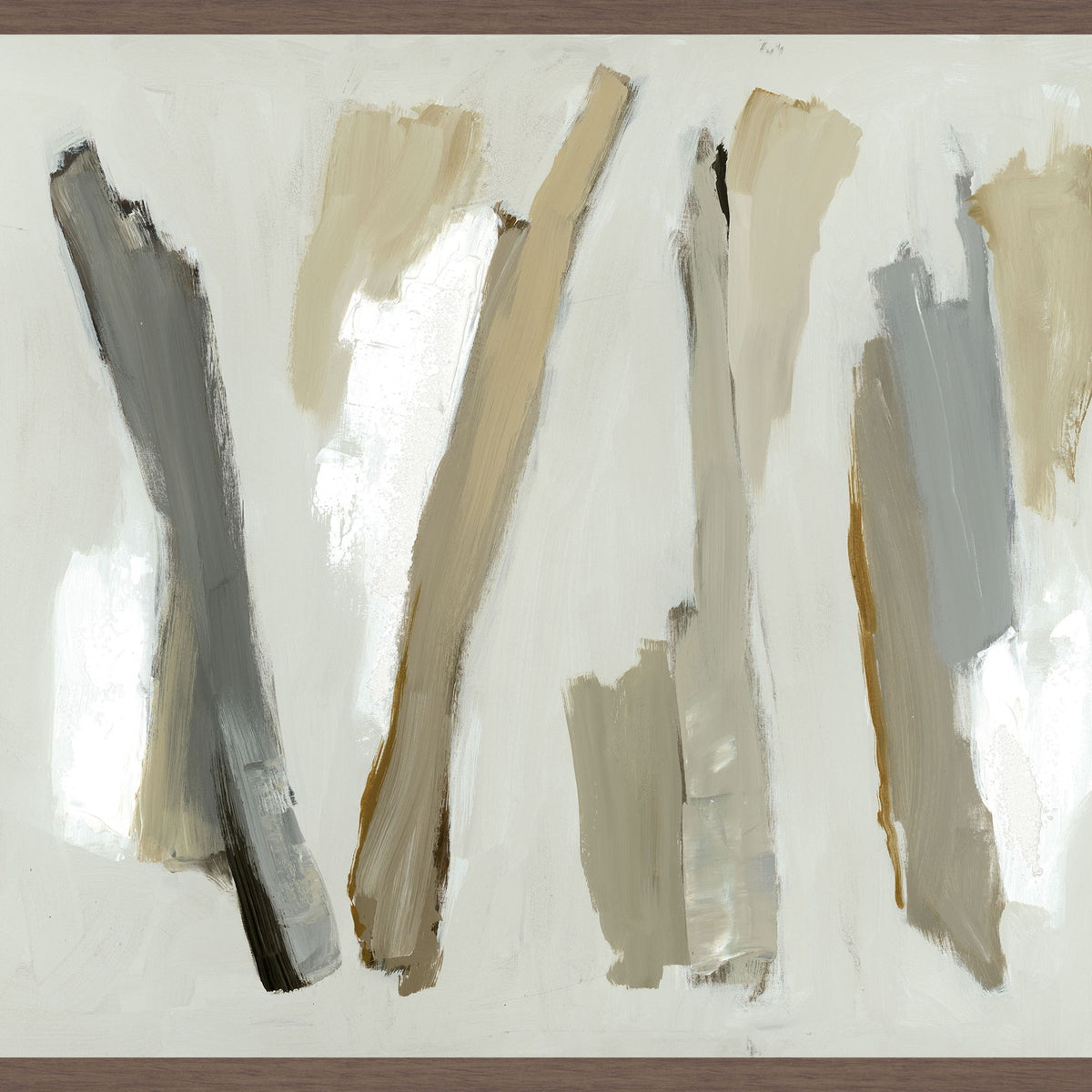 Hold - 48" x 72" Painting By Buddy Whitlock - Walnut