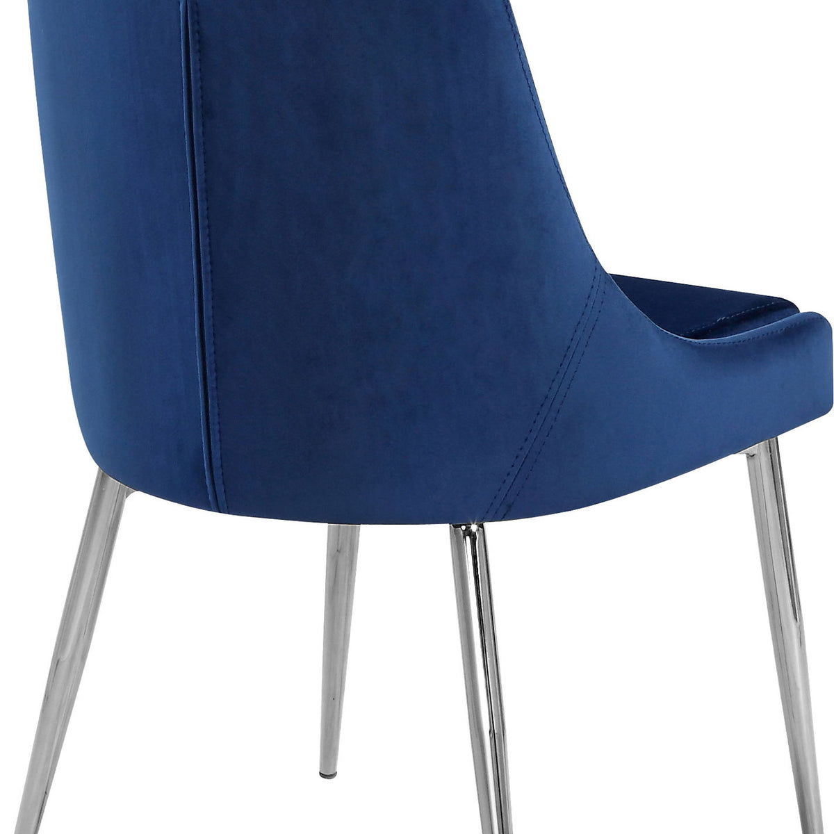 Karina - Dining Chair with Chrome Legs (Set of 2)