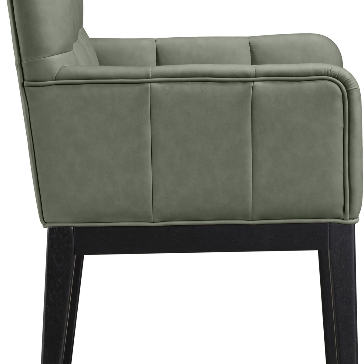 Adrian - Dining Arm Chair (Set of 2) - Black Legs