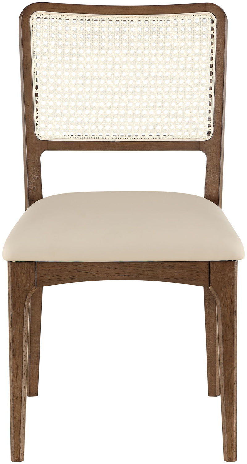 Atrium - Upholstered Seat Dining Chair With Brushed Brown Base (Set of 2)