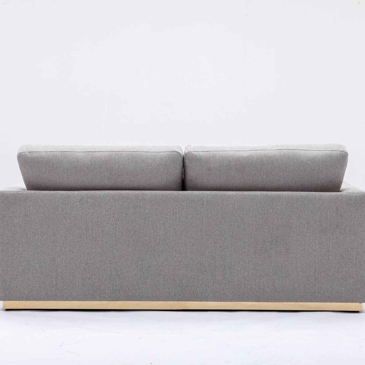 Valin - Linen Sofa For Living Room - Gray