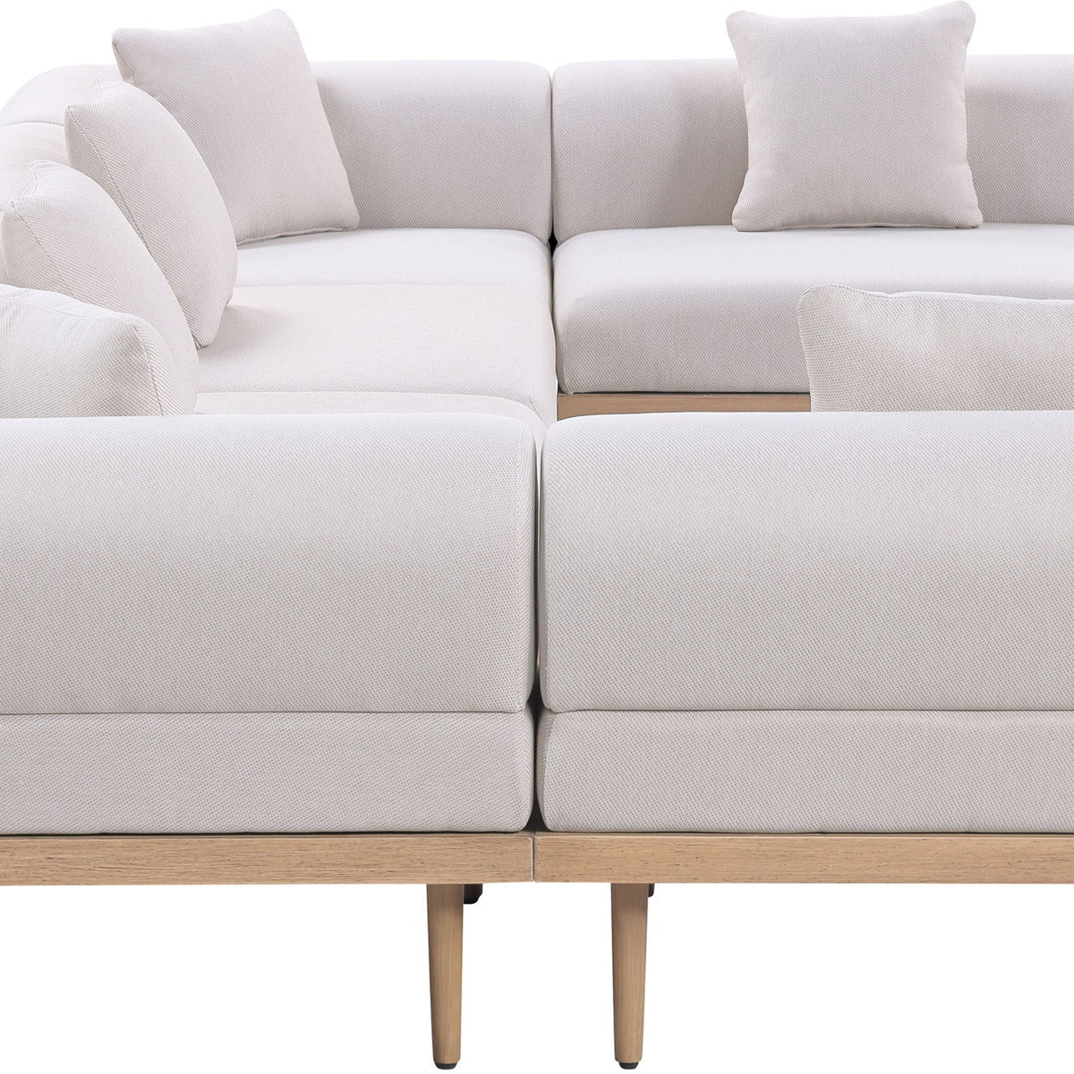 Laguna - 6 Piece 142" Outdoor Patio Modular Sectional