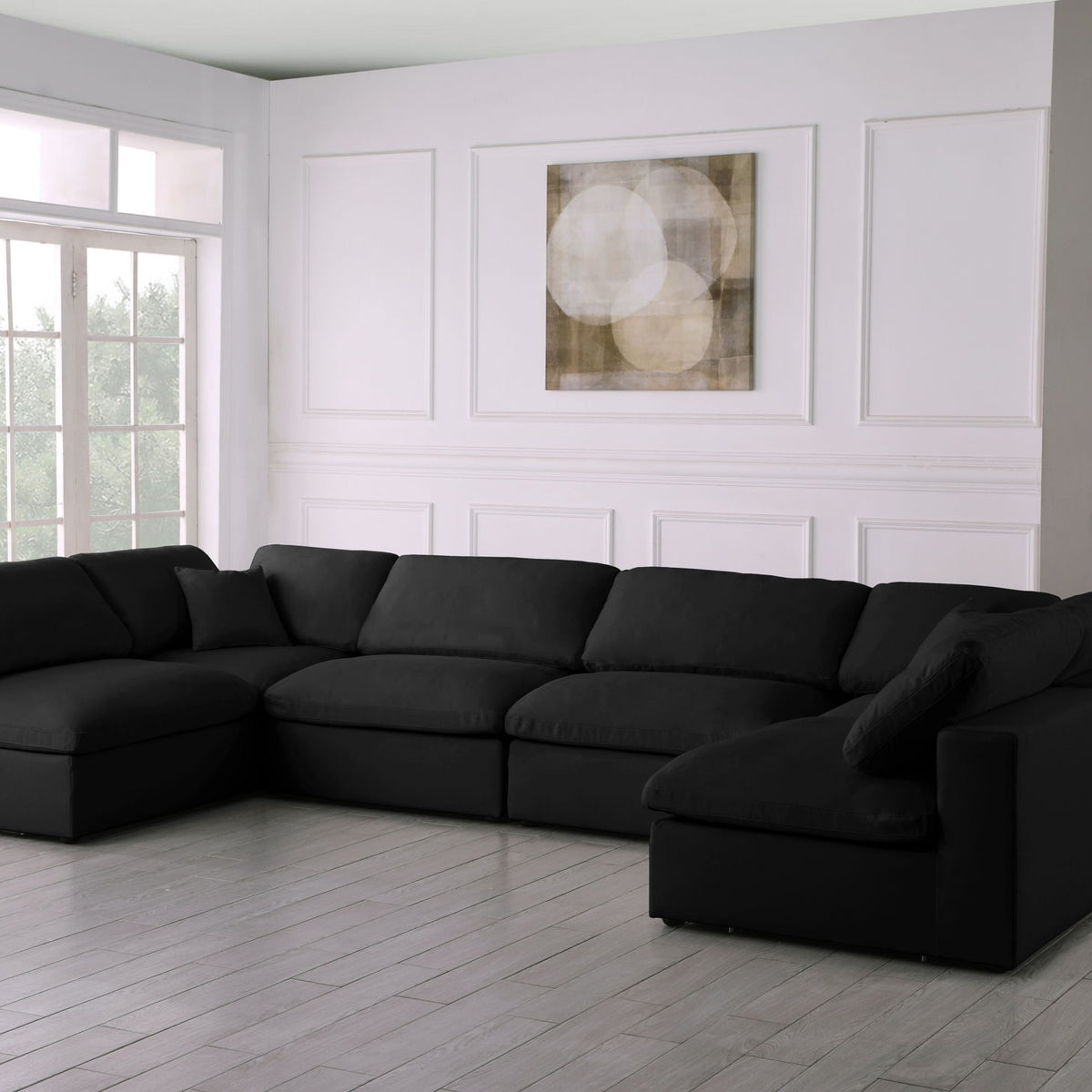 Plush - 6 Piece Modular Sectional