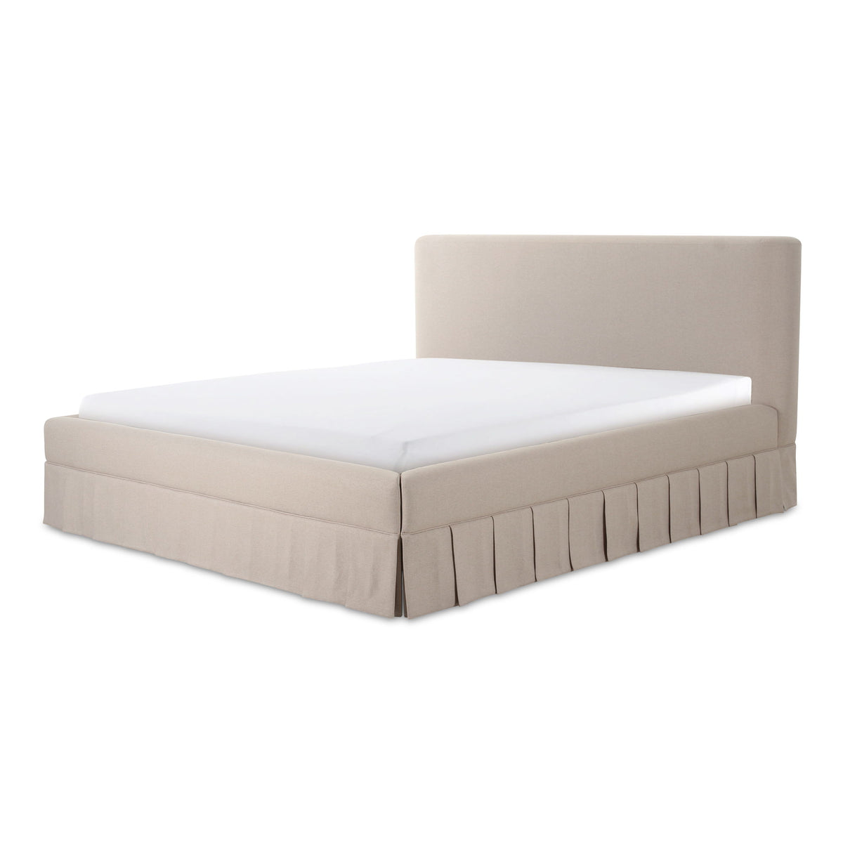 Maren - King Bed - Beige