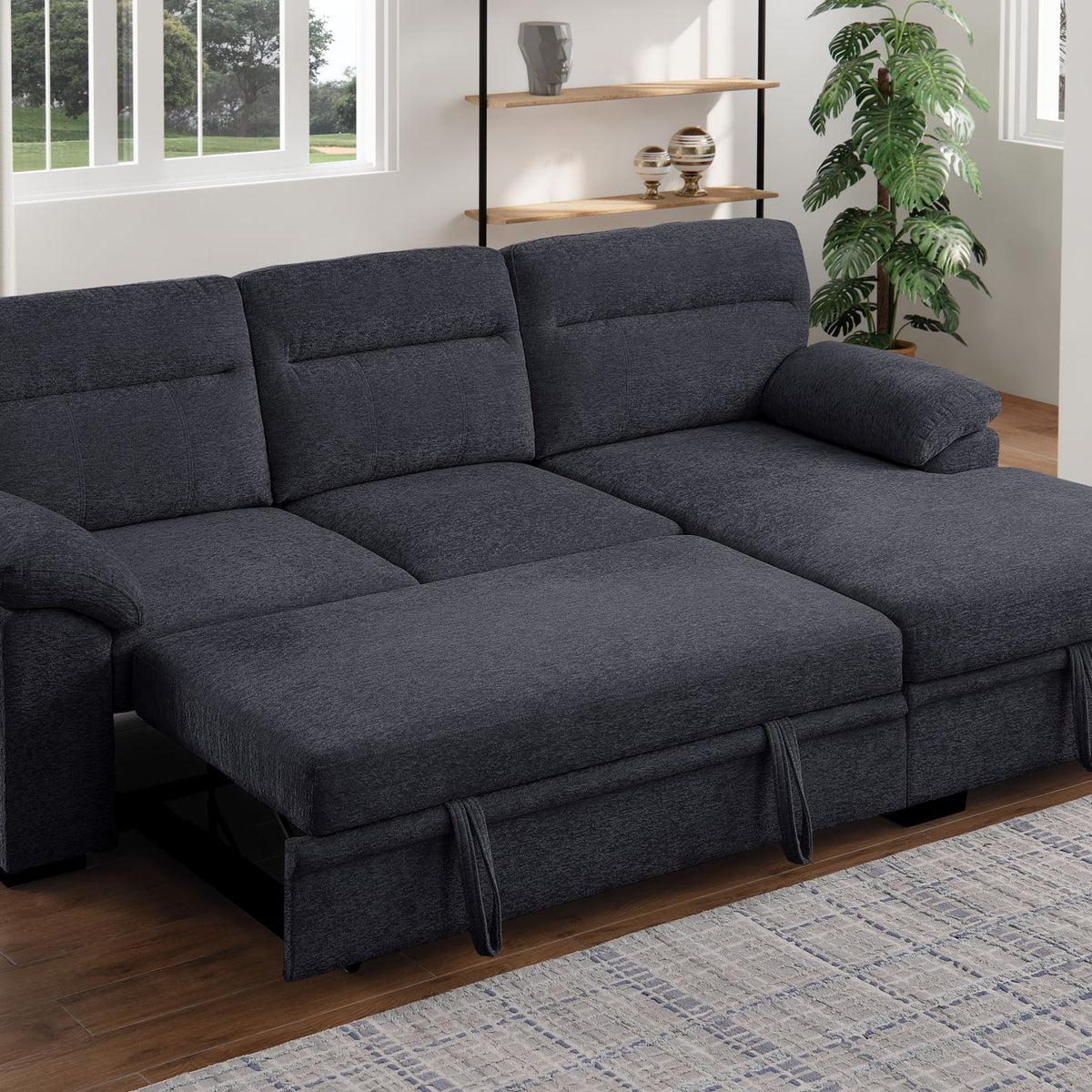 Kipling II - 92.5" Sleeper Sectional Sofa