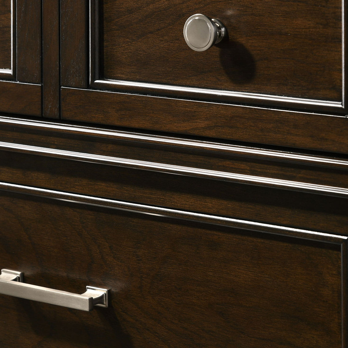 Merlot - 6 Drawer Dresser - Mahogany