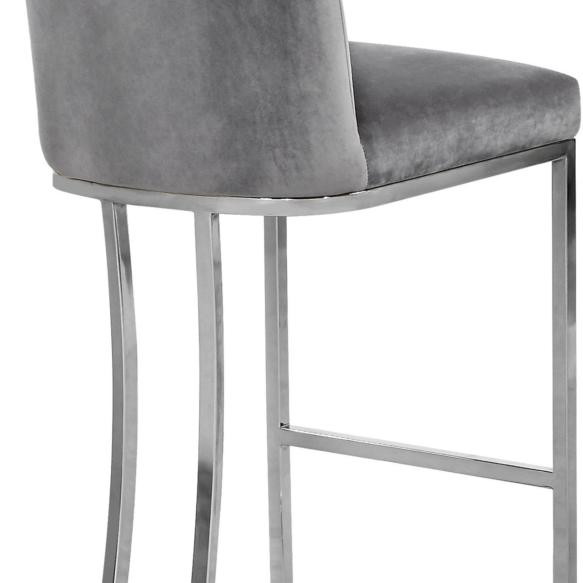 Heidi - Stool with Chrome Legs
