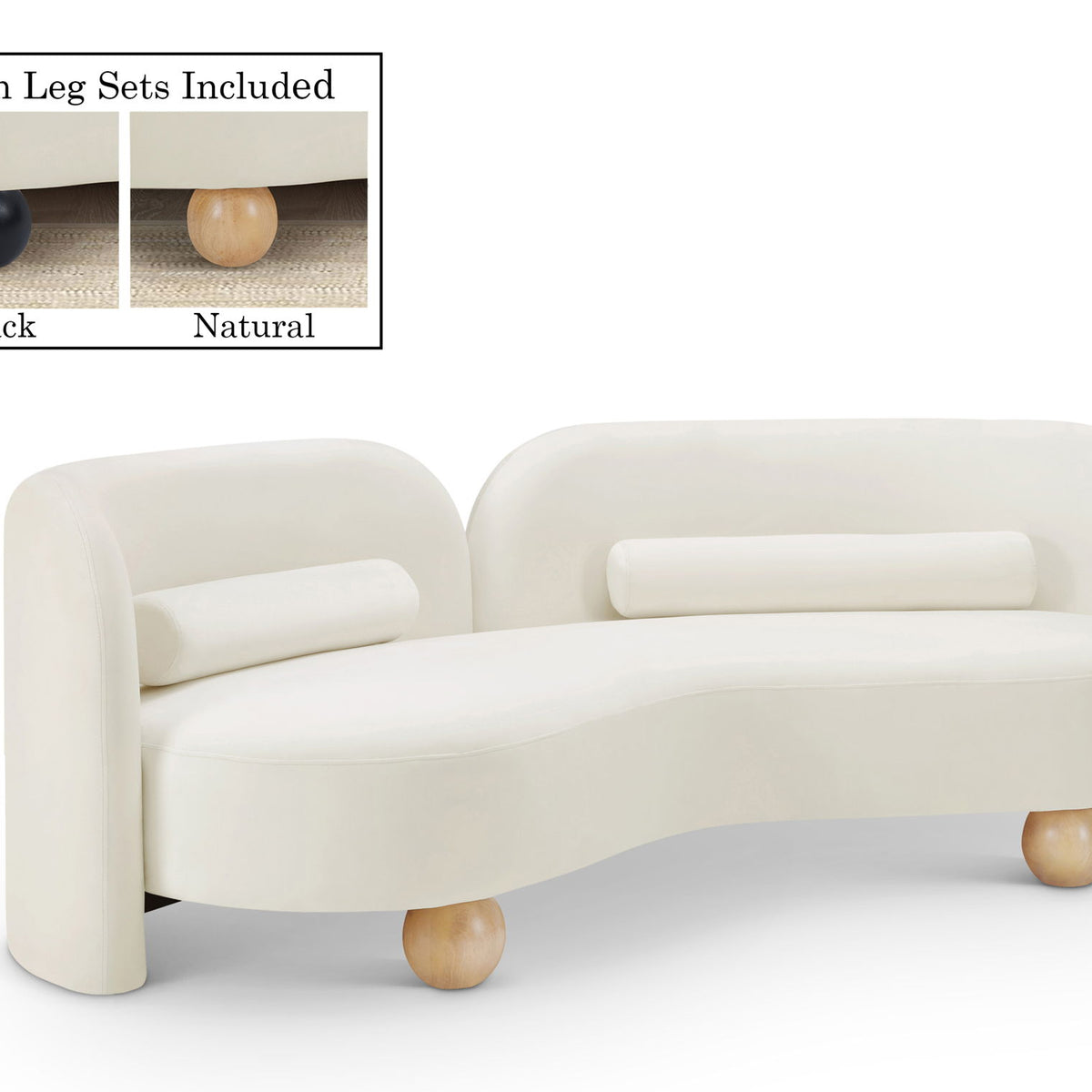 Daphne - Velvet Sofa