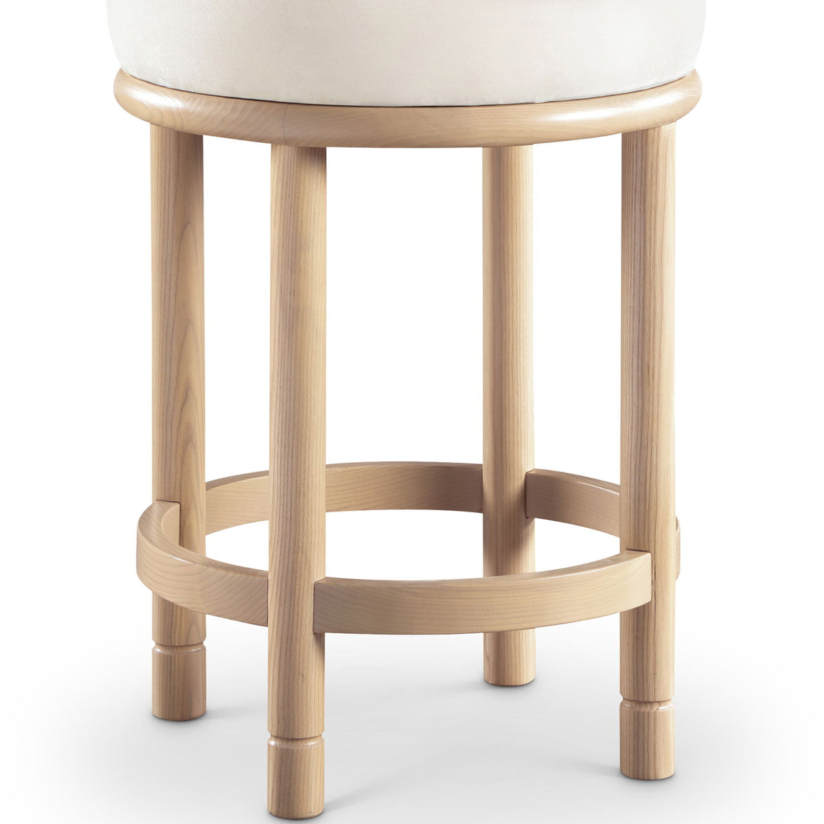 Monette - Counter Stool With Natural Base