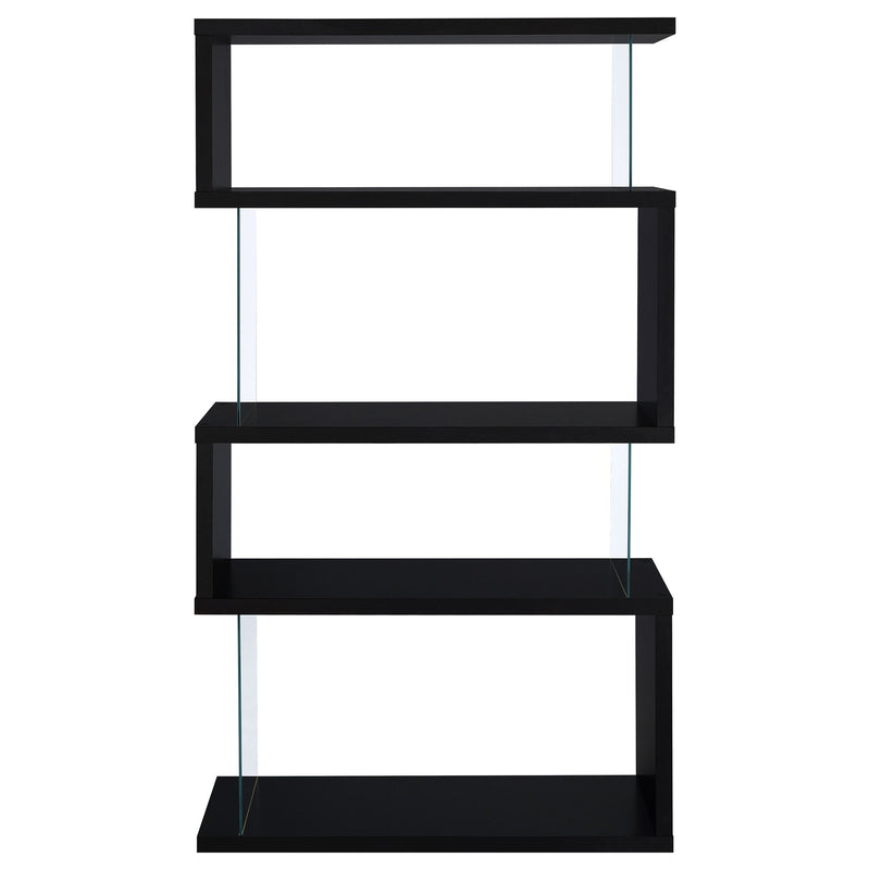 Elias - 4 Shelf Bookshelf With Zigzag Design