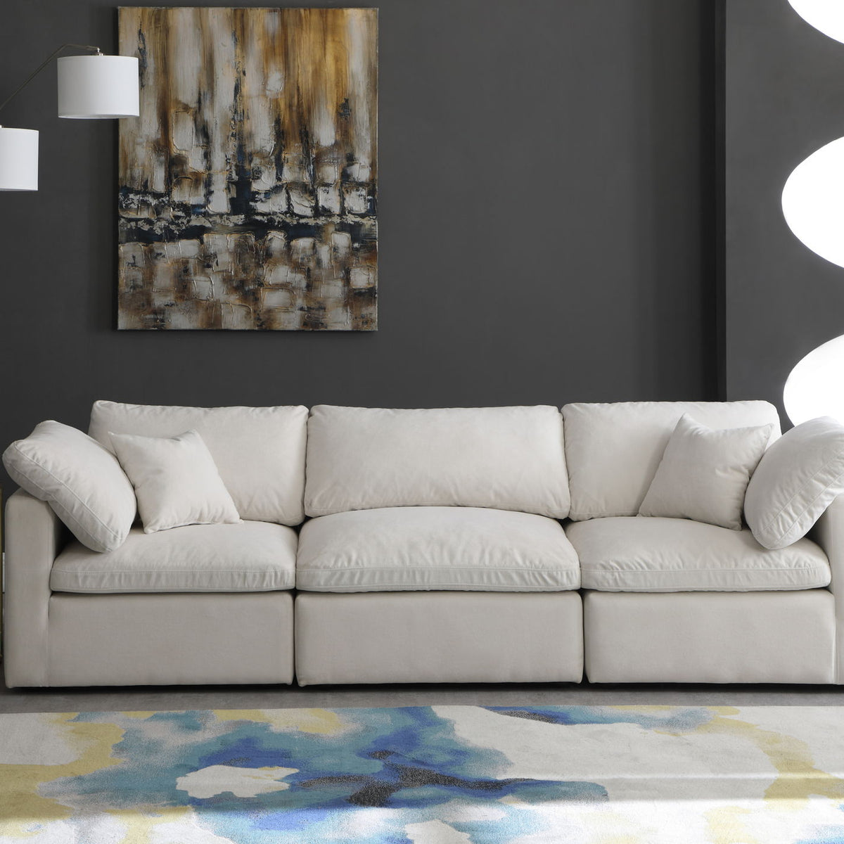 Plush - Modular 3 Seat Sofa