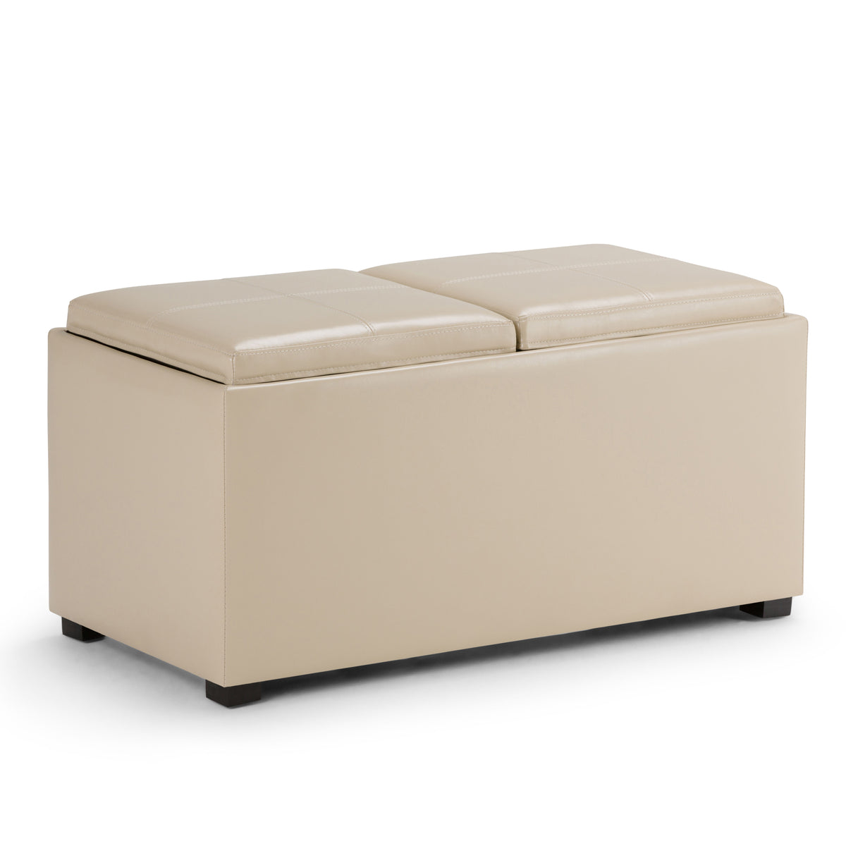 Avalon - 5 Piece Storage Ottoman, Contemporary
