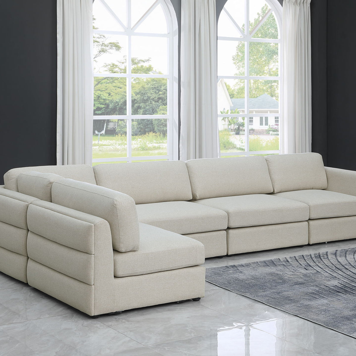 Beckham - 5 Piece Modular Sectional