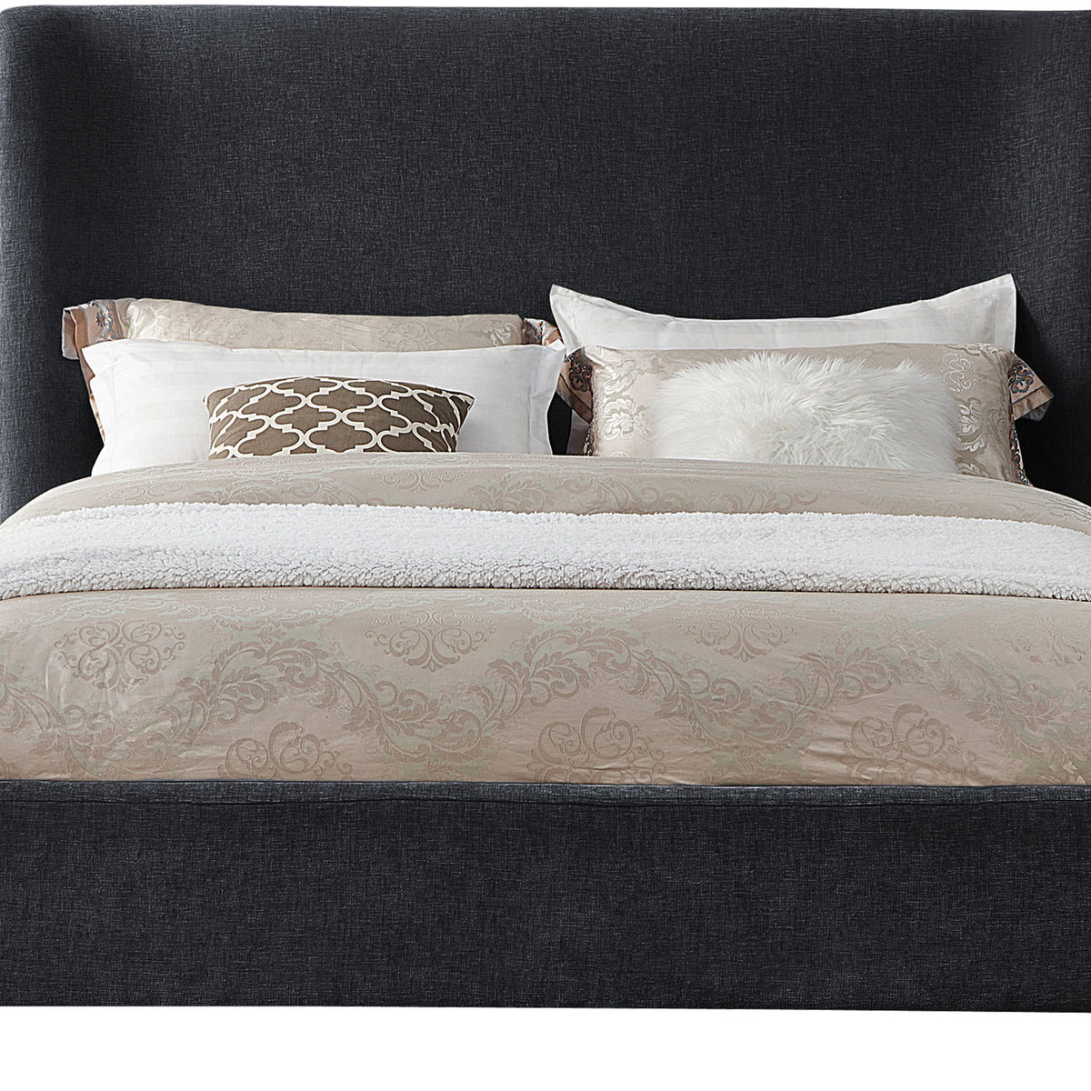 Penny - Chenille Fabric Bed