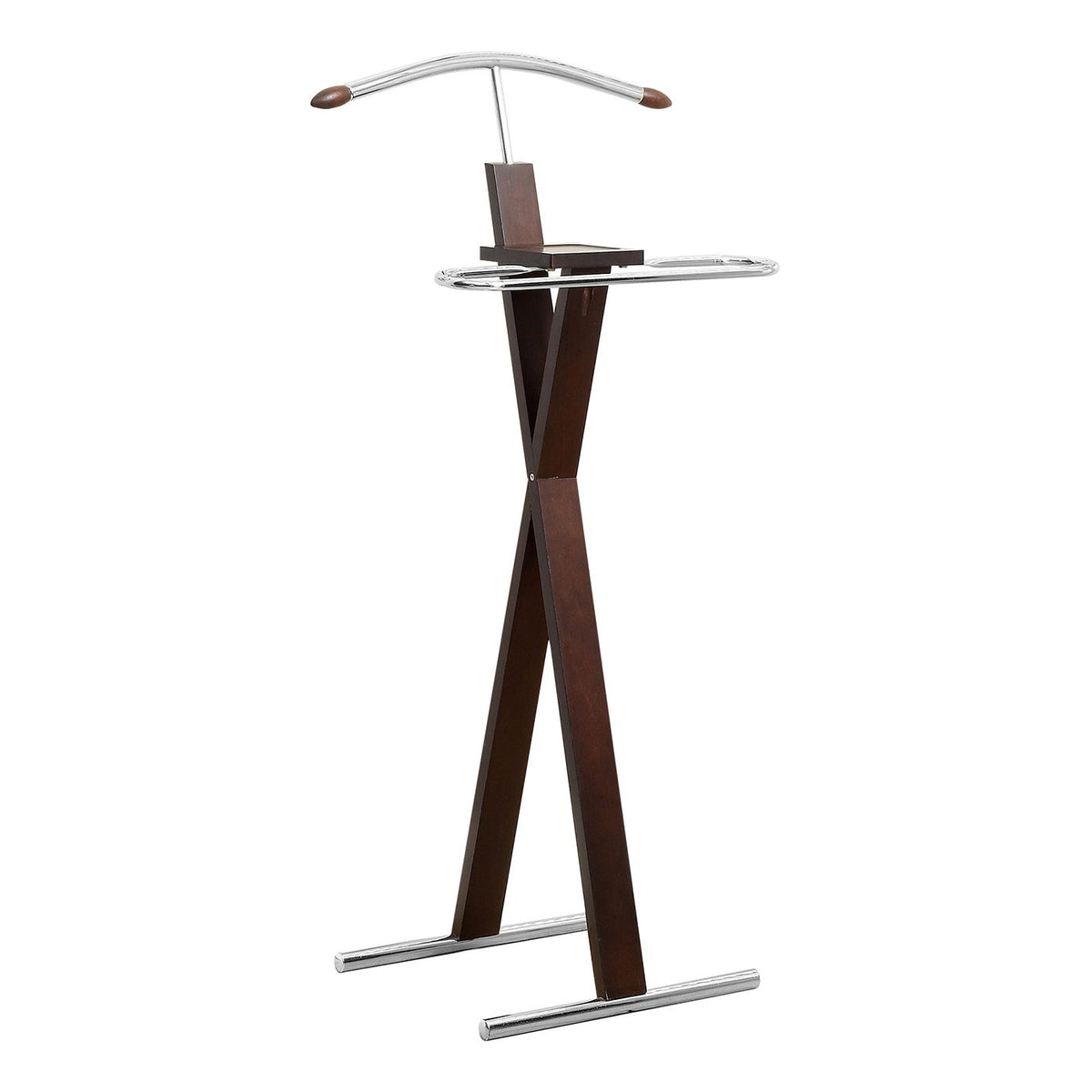 Bedroom Accent Organizer Suit Rack Bedroom - Espresso