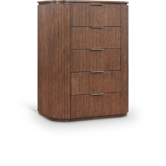 Astrid - Solid Wood And Oak Veneer Chest