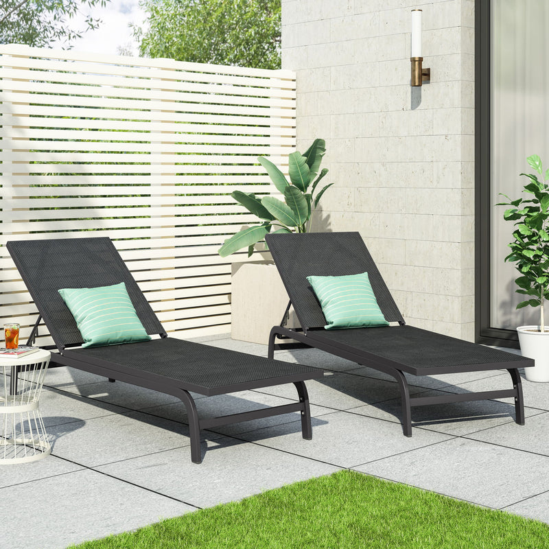 Finn - Contemporary Chaise Lounge For Outdoor Relaxation