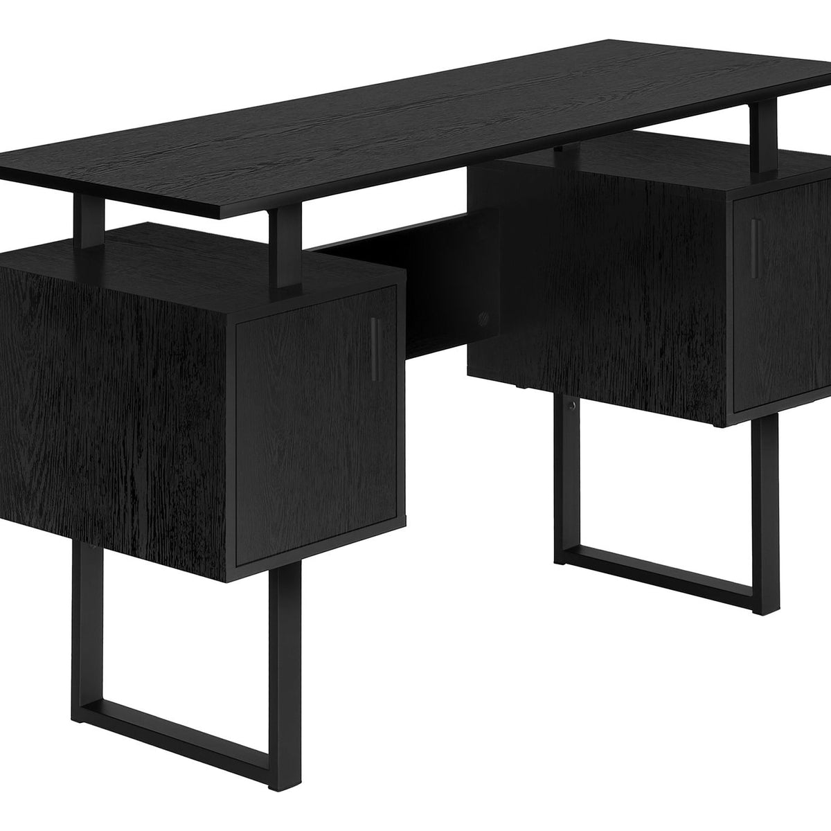 Computer Desk, Home Office, Laptop, Storage, Work, Contemporary, Modern