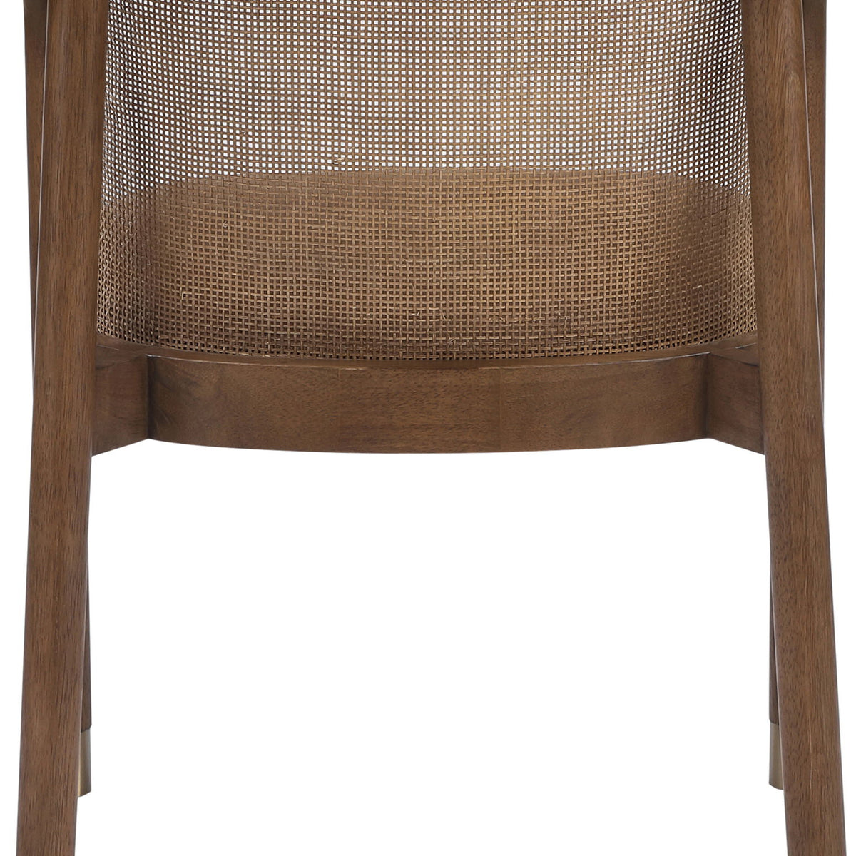 Sylvan - Vegan Leather Dining Chair (Set of 2) - Brown Frame
