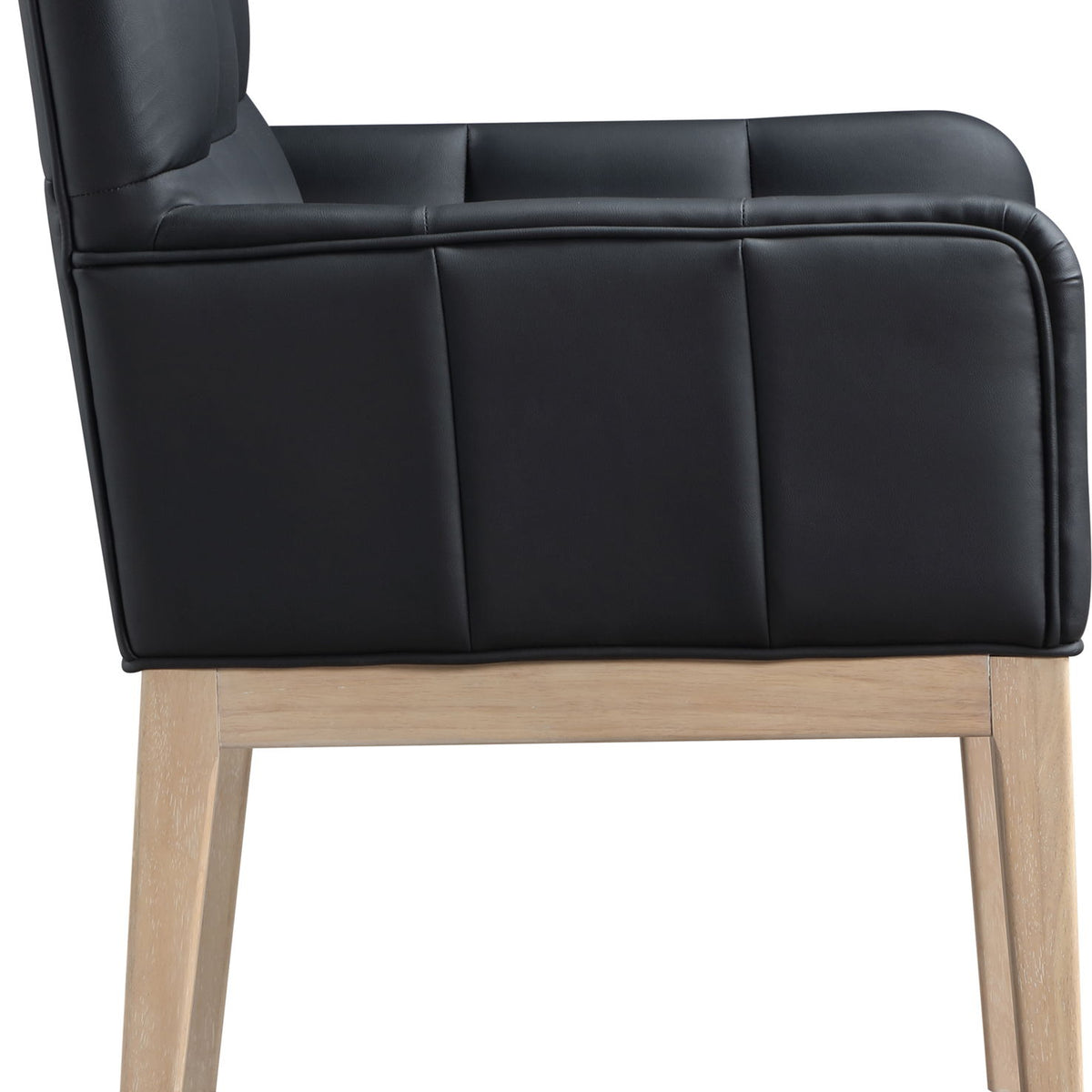 Adrian - Dining Arm Chair (Set of 2) - Light Brown Legs