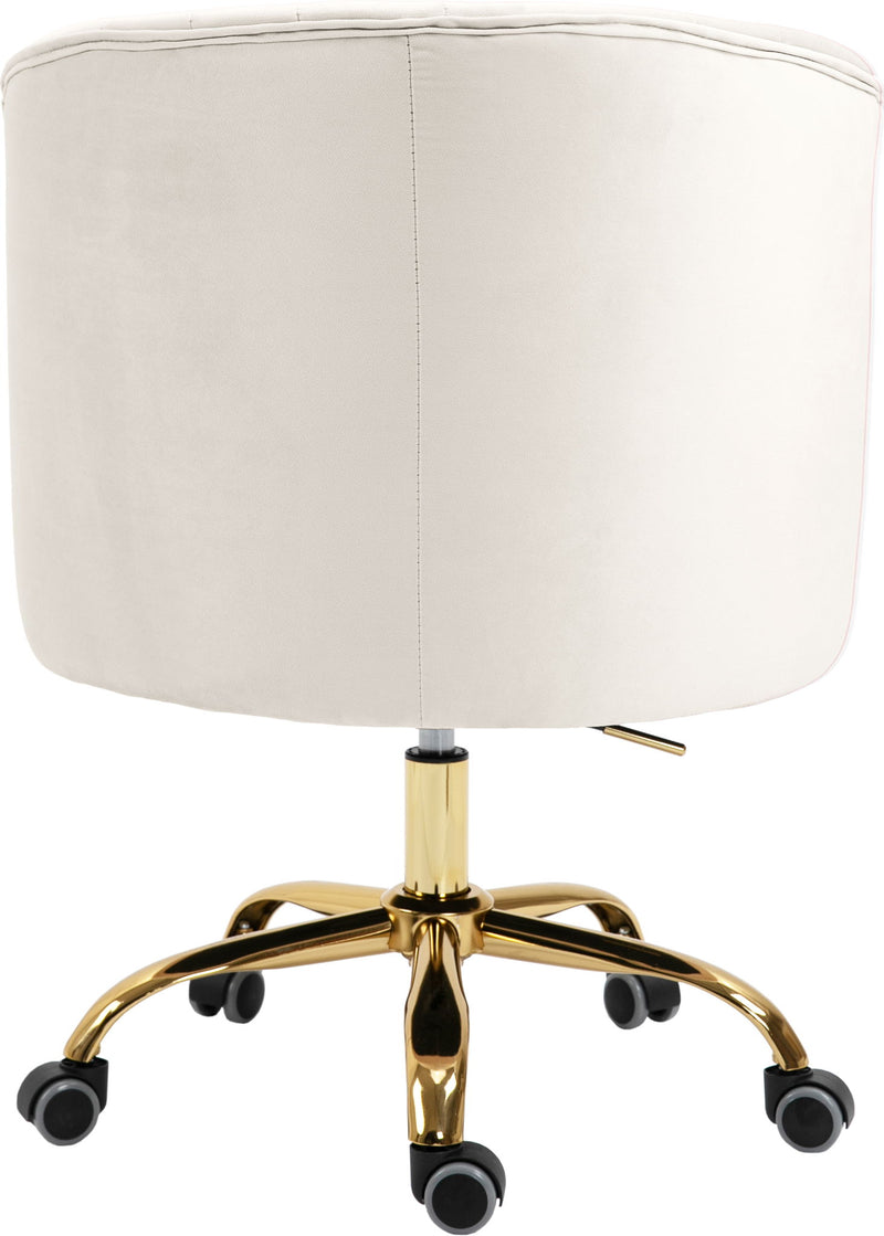Arden - Office Chair with Gold Legs