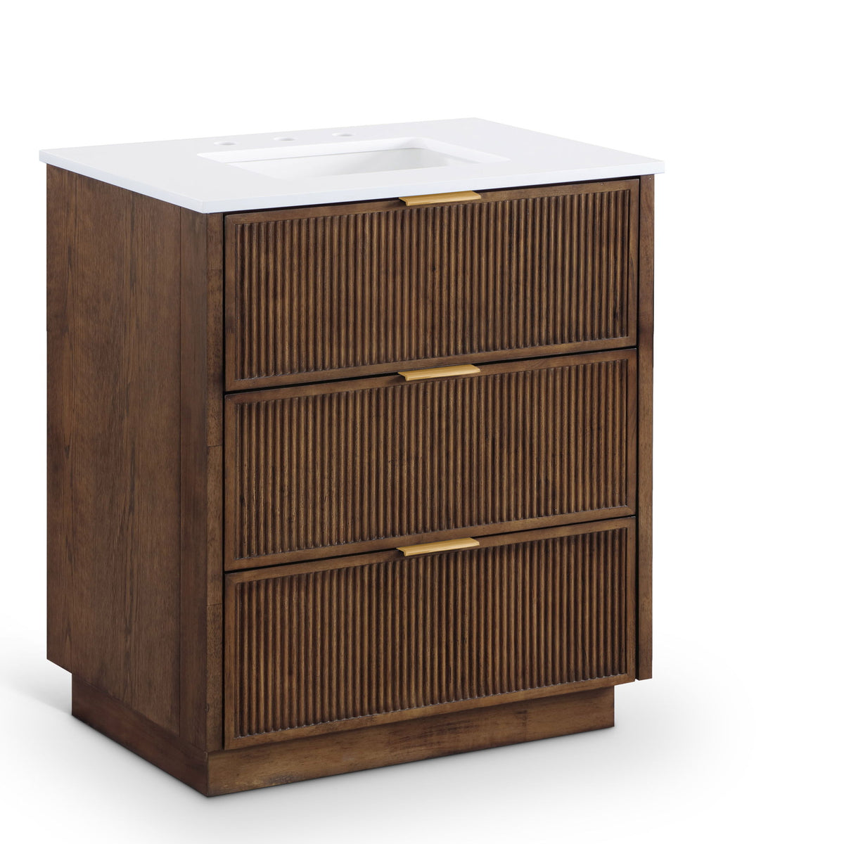 Willard - Engineered Stone And Solid Wood Bathroom Vanity