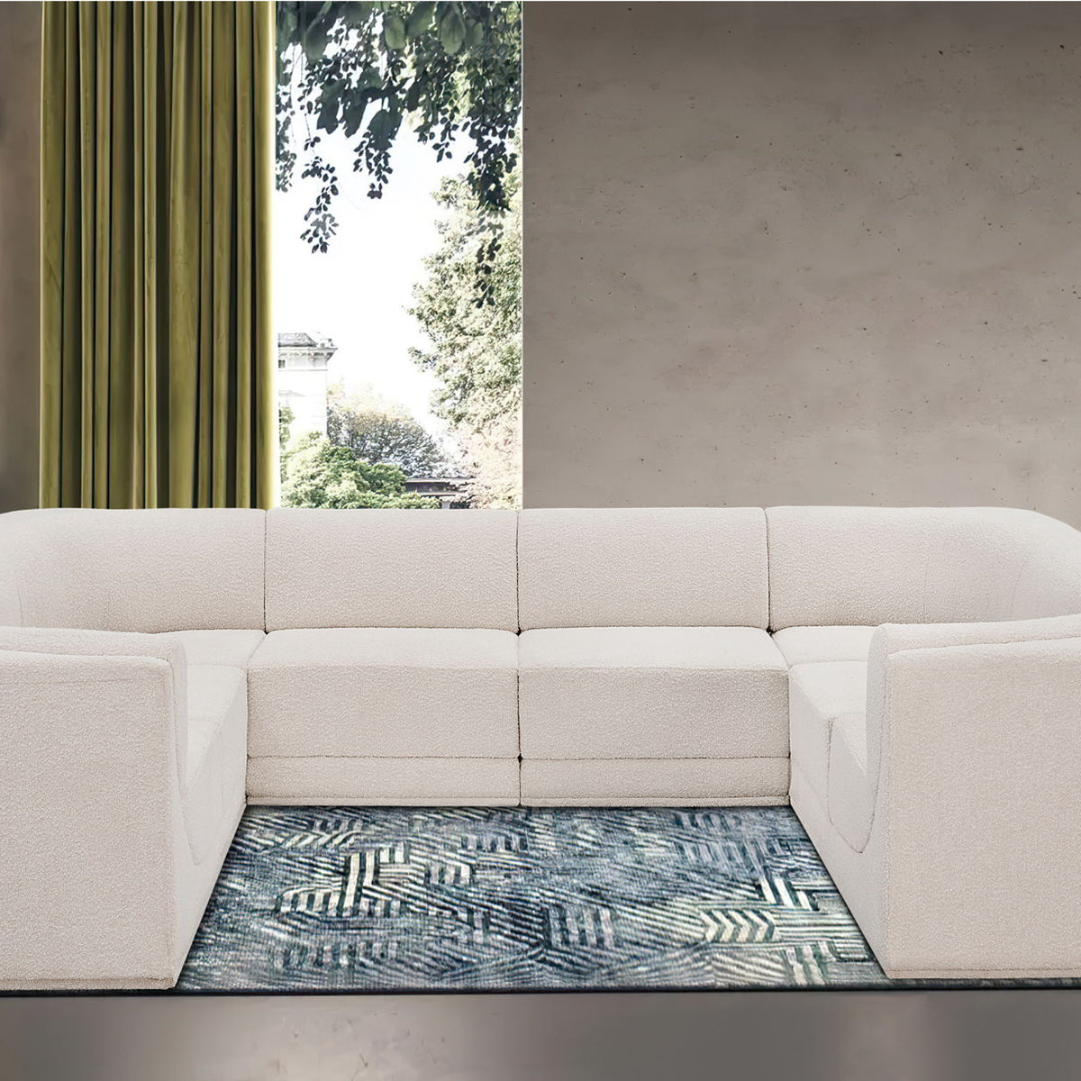 Ollie - 8 Piece Modular Sectional
