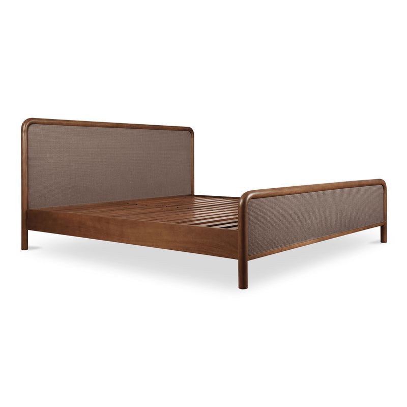 Rye - King Bed - Warm Brown