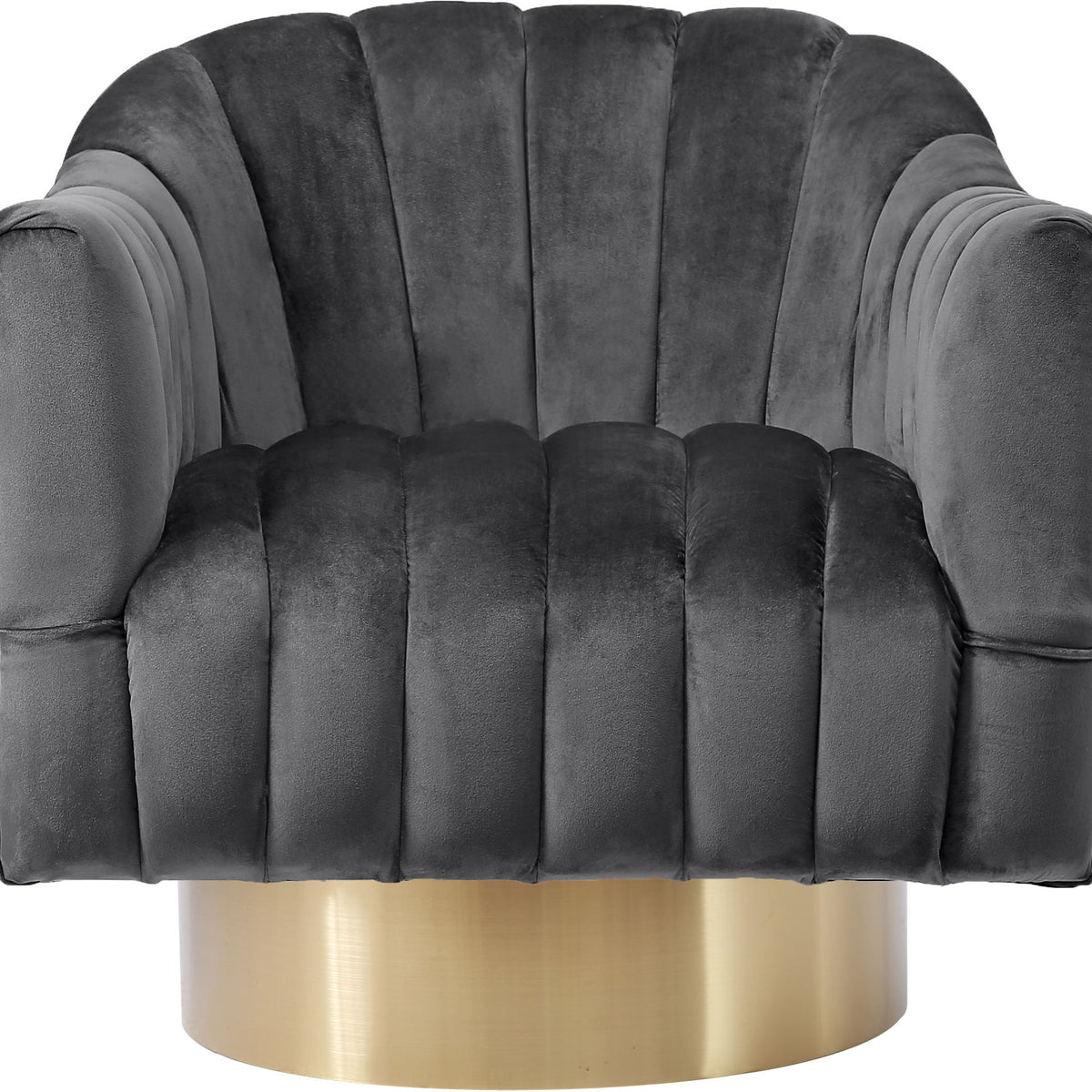 Farrah - Accent Chair with Gold Base