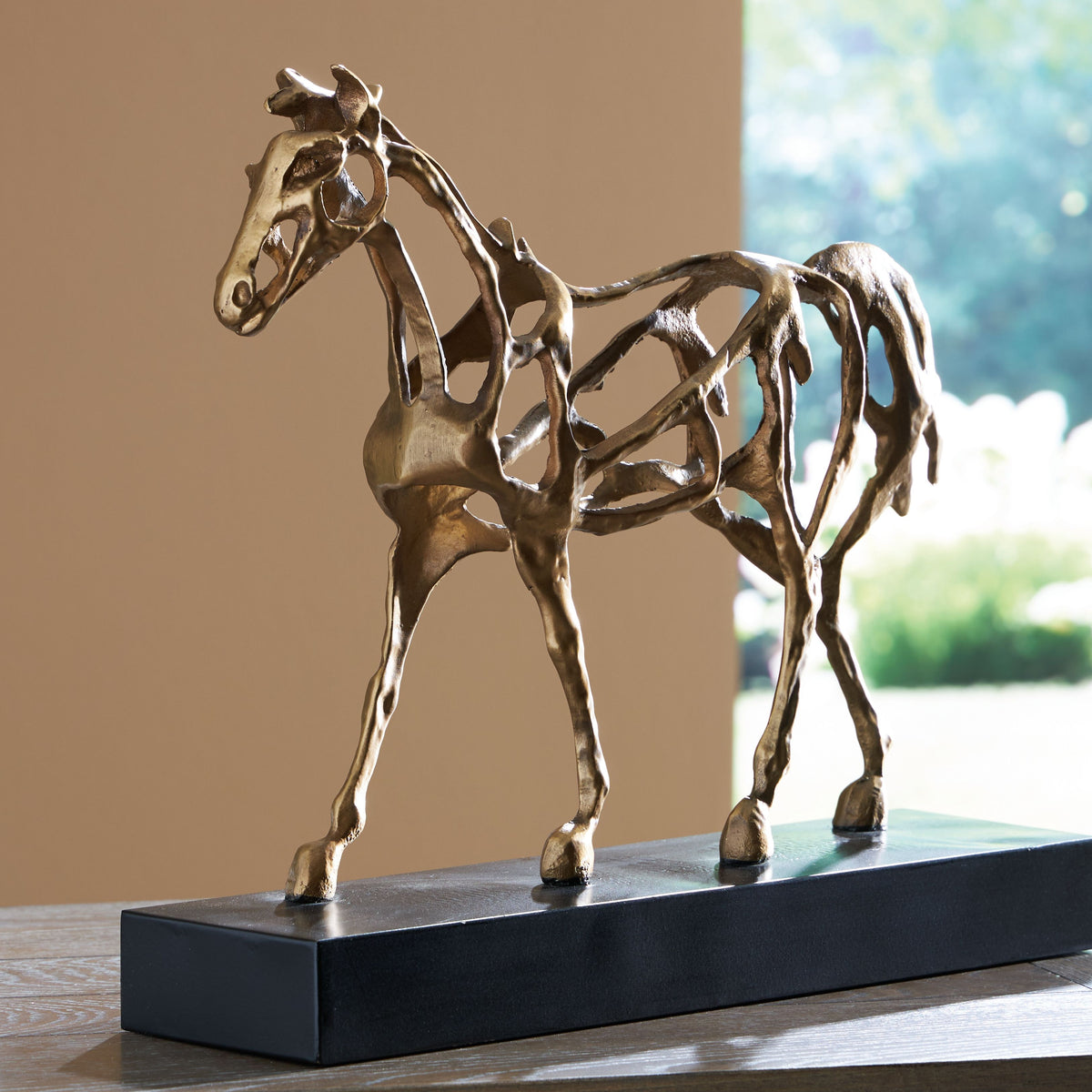 Grainville - Sculpture - Antique Gold Finish