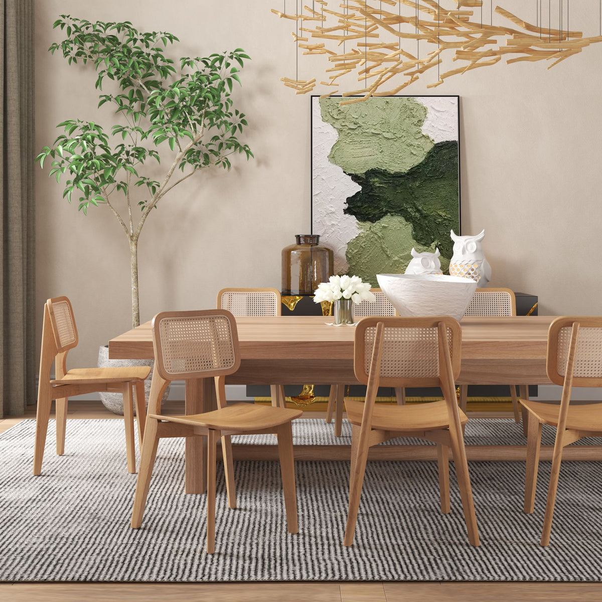 Manhattan Versailles - Wood Frame Dining Chair