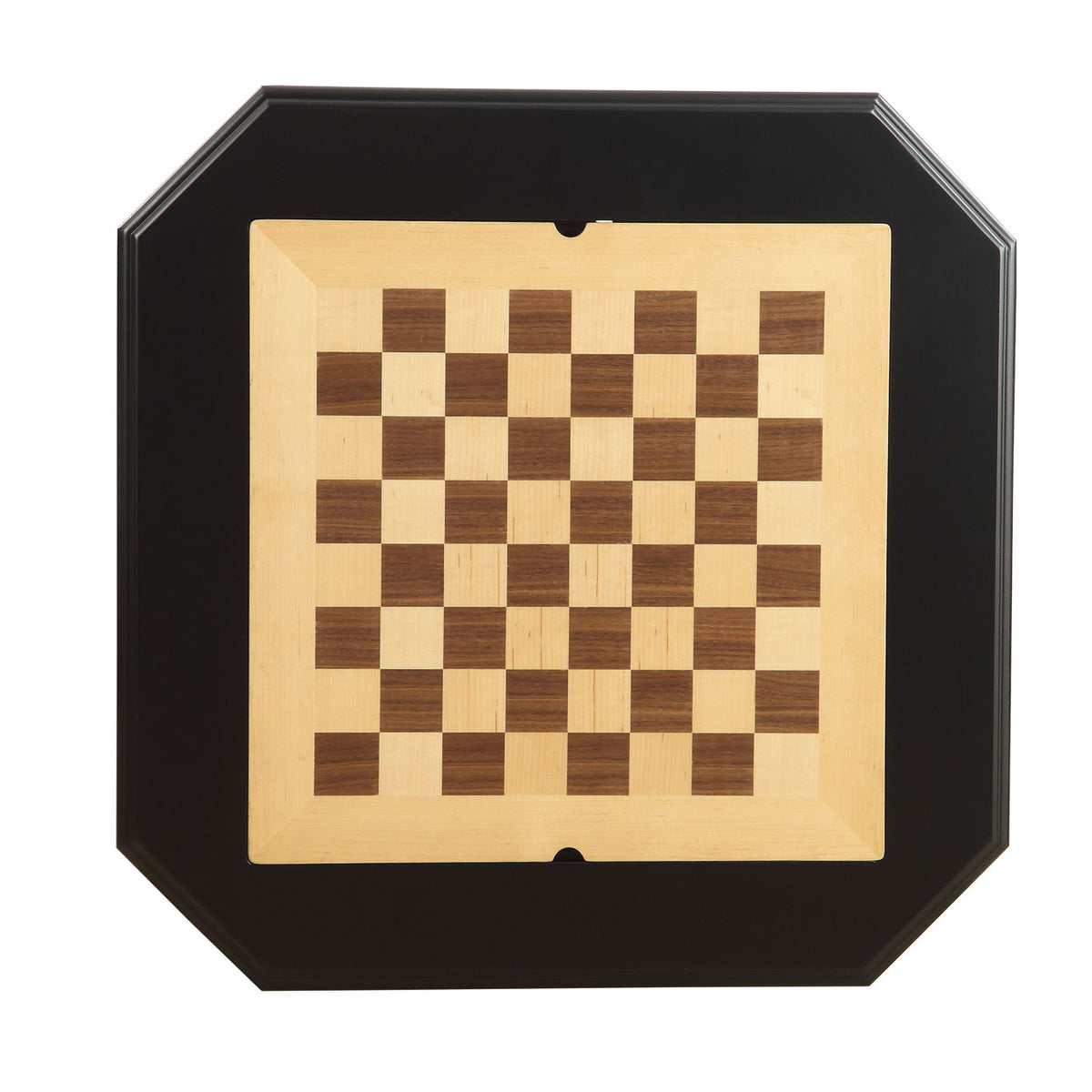 Bishop - Reversible Chess Checker Game Table With Game Tray (Chess Fingures Not Included)