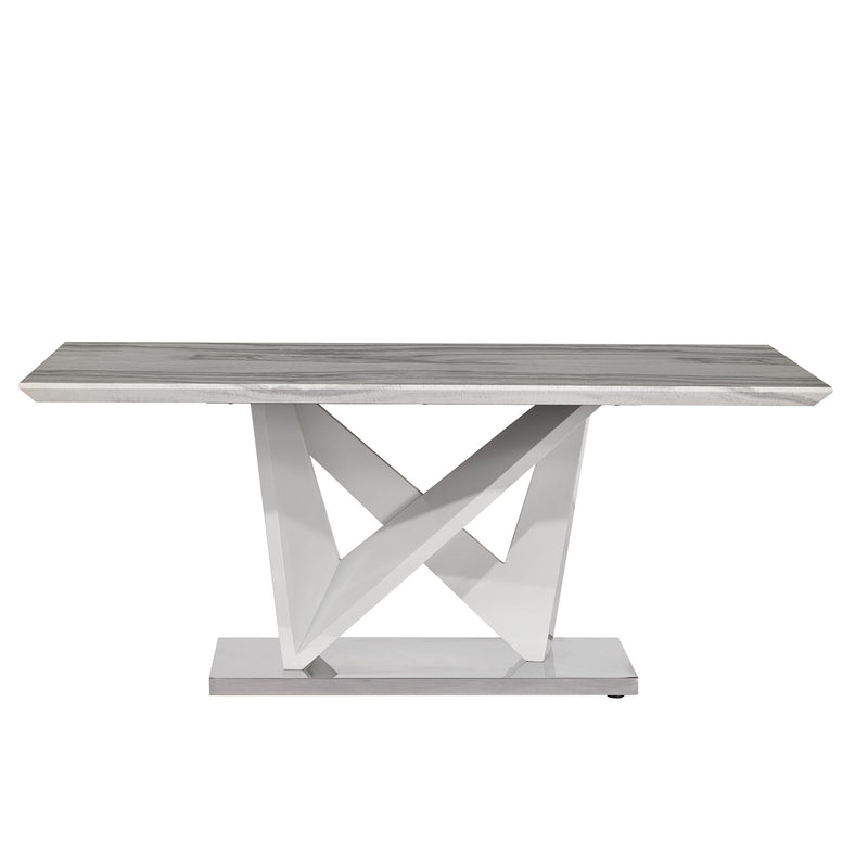 Caroline - Dining Table - Gray