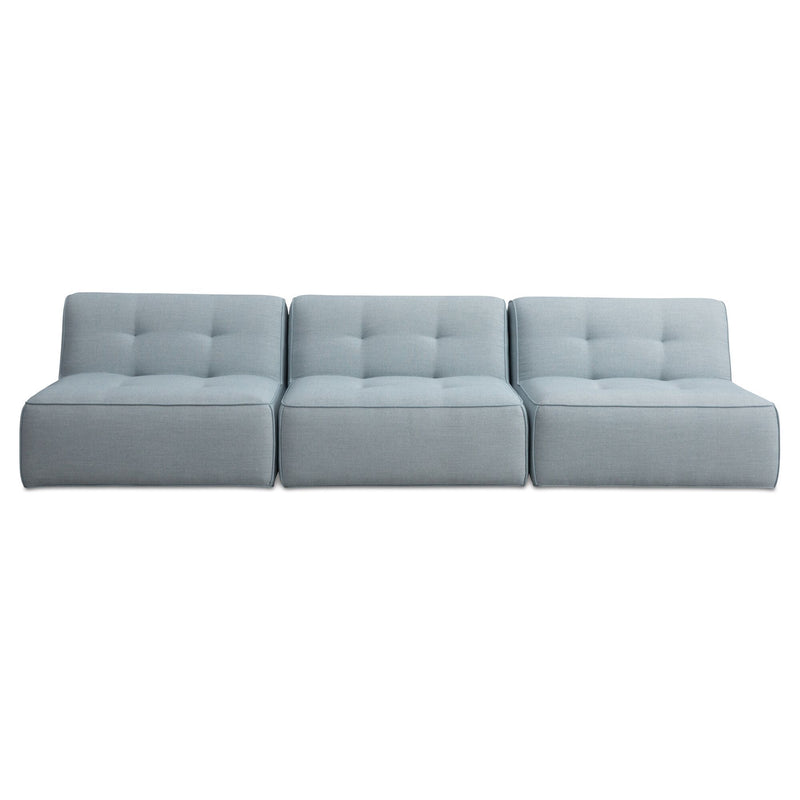 Sunseeker - 3 Piece Outdoor Sofa - Light Blue